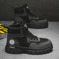 Men's shoes: new autumn 2025 men's martin boots - trendy, versatile work boots, slip-resistant, wear-resistant, thick-soled high-top boots