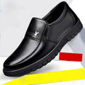 Men's leather shoes - soft sole, bargain prices! business casual loafers, perfect for work, security, or dad. dropshipping & wholesale available