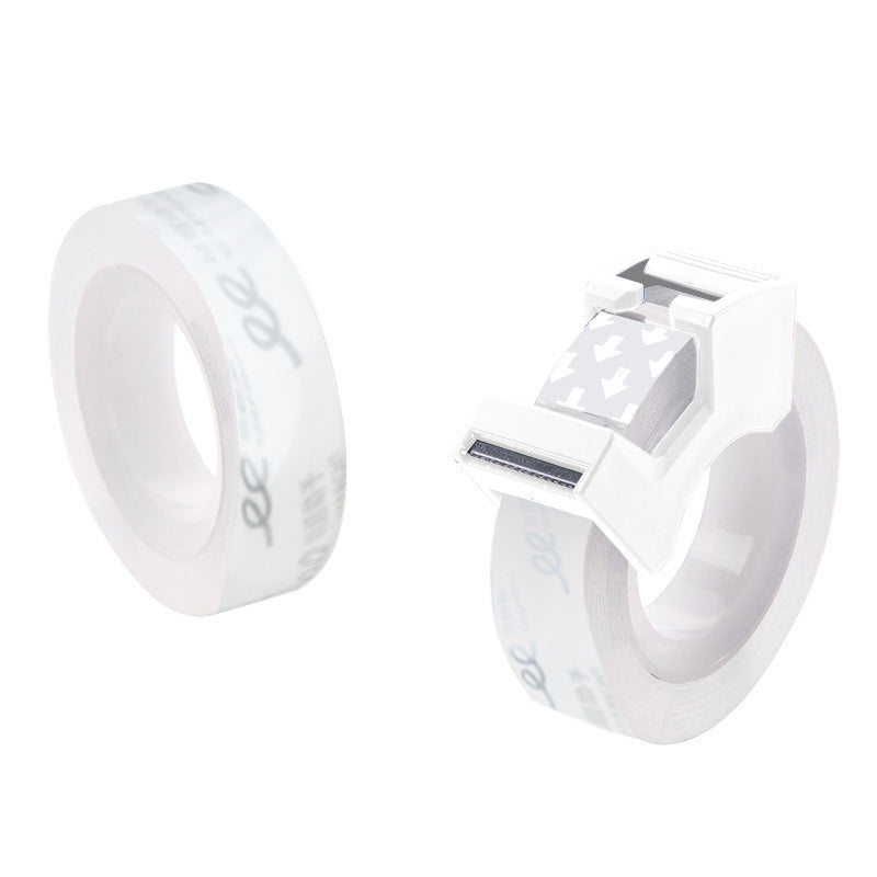 Deli 30122 transparent small tape 1.2cm student hand-torn adhesive paper tape office stationery adhesive tape set