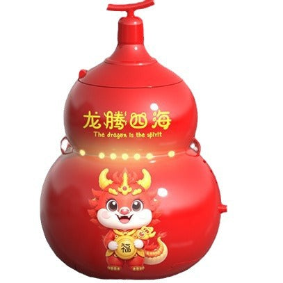 【half price clearance】lucky gourd bubble machine - viral bubble toy, perfect for street vendors, with lights & music, ideal kids' gift