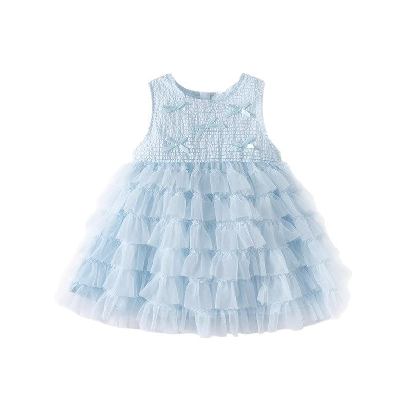 Girls' summer dresses - stylish baby princess dresses, first birthday gowns, kids' skirts, summer little girl sundresses