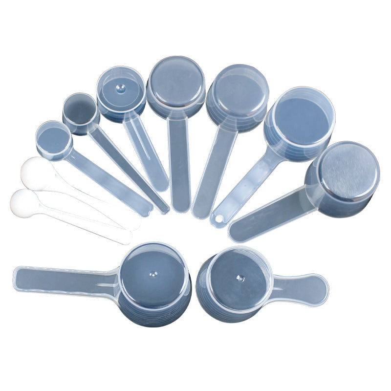 Facial mask plastic measuring spoon 2ml 4ml 8ml 10ml 20ml 30ml 40ml 50ml 100ml feed fertilizer measuring spoon