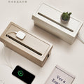 Power strip socket organizer, cord management box, power strip cable, data cable, charger cord organizer, desktop cable management hub