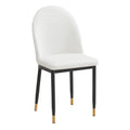 Luxury minimalist commercial dining table and chairs, leather upholstered stools, backrest chairs, thickened padding, wholesale direct from manufacturer, custom dining chairs available