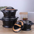 supply of foreign trade 3-piece flower blue thermal insulation box 3pcs 2.2l 4.2l 5.2l large capacity thermal insulation pot