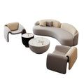 Cream style sofa small apartment living room b&b beauty salon clothing store rest area reception office coffee table combination