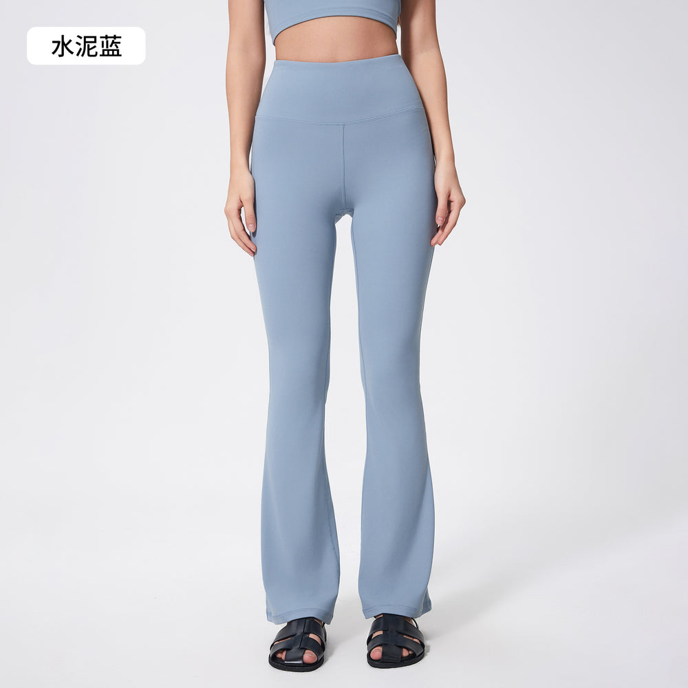 Millennial new slimming booty-lifting flare yoga pants - high-stretch, barely-there feel, versatile fashionable workout leggings for women dl204