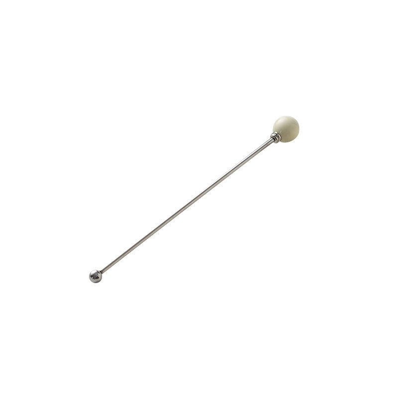 304 stainless steel tea & coffee stirring rods - multi-colored dessert picks - high-value ceramic handle milk frothing sticks - wholesale