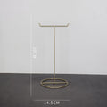 Simple double hook bag rack bag display rack floor-standing men's and women's handbag support bag rack display props jewelry rack