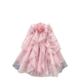Sweet pink ruffle trim sleeveless sundress - perfect for summer, vacation, and a flattering silhouette