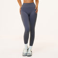 Seamless cross-border yoga pants - no-show peach lift, high-waisted, tight-fitting leggings with high elasticity - style 2557