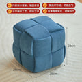 Entrance soft bag shoe changing stool for home door sofa stool bench popular fitting room stool makeup stool