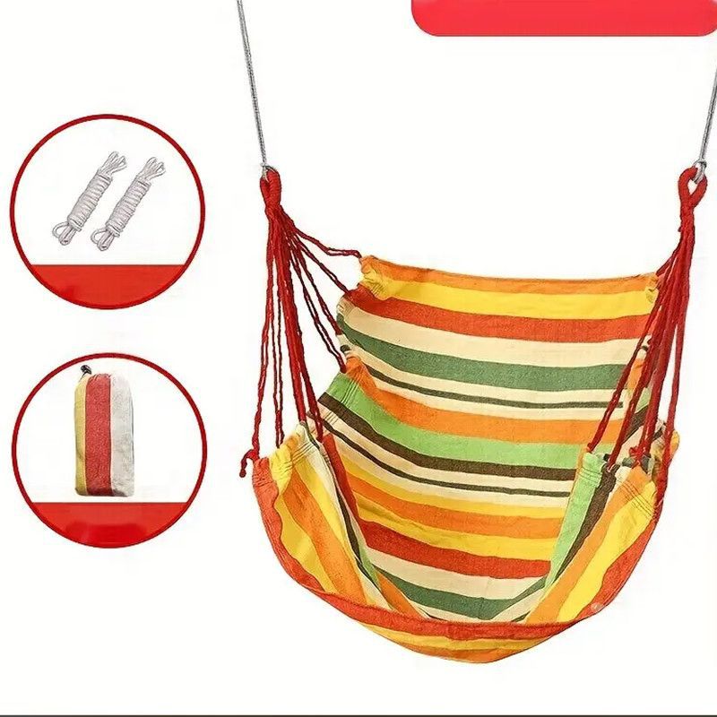 Thickened dormitory hanging chair bedroom college student hammock handy gadget swing long seat indoor lazy stool rocking chair