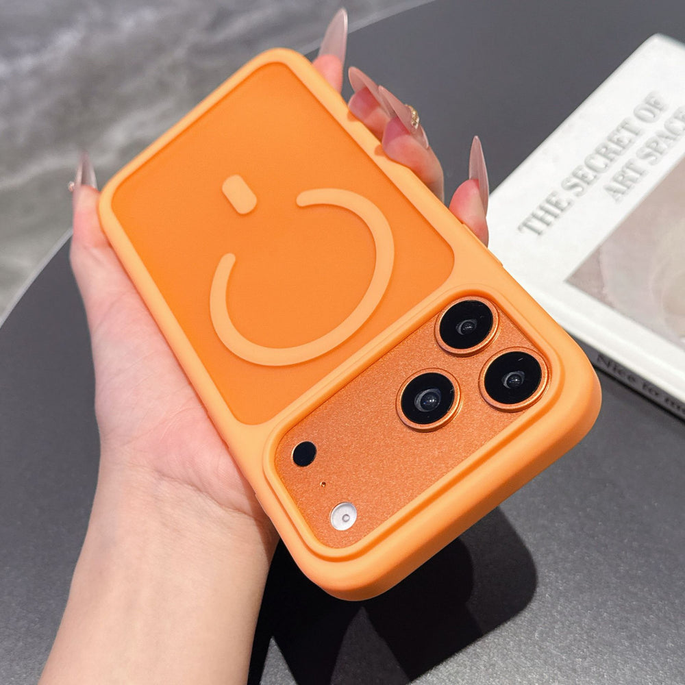 Iphone 17 pro max phone case - minimalist matte skin feel, magnetic, business style, drop-proof, compatible with iphone 11 protective cover