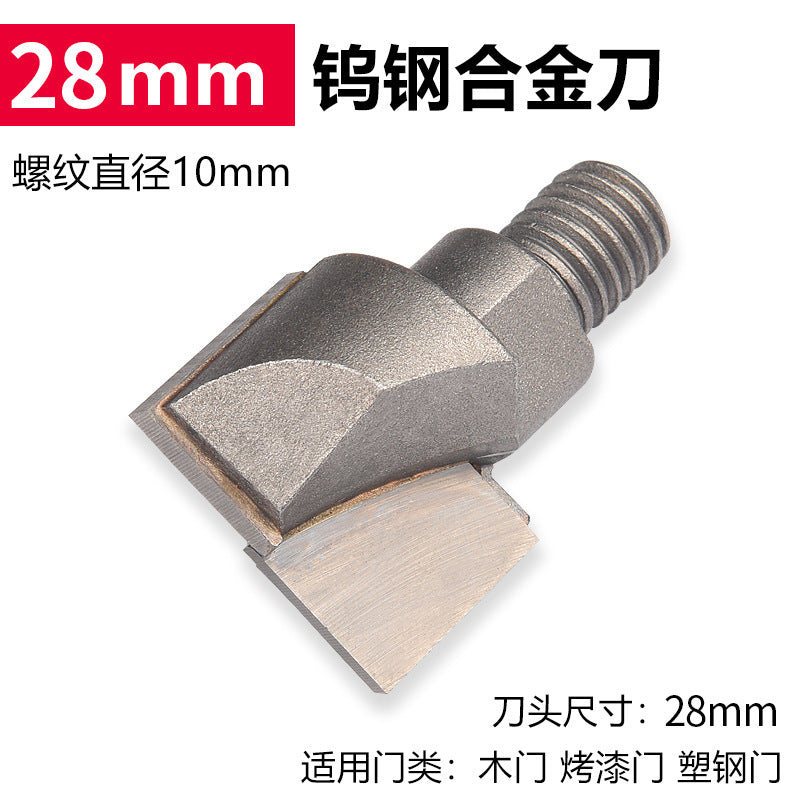 Solid wood door lock slotting machine, hole opener, full set, woodworking installation tools, special artifact for unlocking, upgraded version