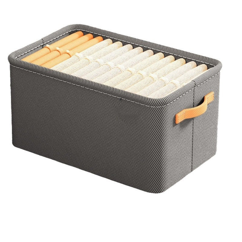 Folding storage box Clothes pants Household drawer wardrobe Storage box Storage box Organizing box Basket