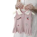 [summer clothing big sale free shipping] girls' preppy style vest dress summer clothing  new style children's baby casual po