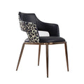 Luxury dining chair - modern minimalist casual study makeup stool - designer high-end villa italian restaurant chair