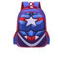 Kids' muscle design backpack - elementary school, grades 1-6, boys' cartoon backpack, breathable and lightweight