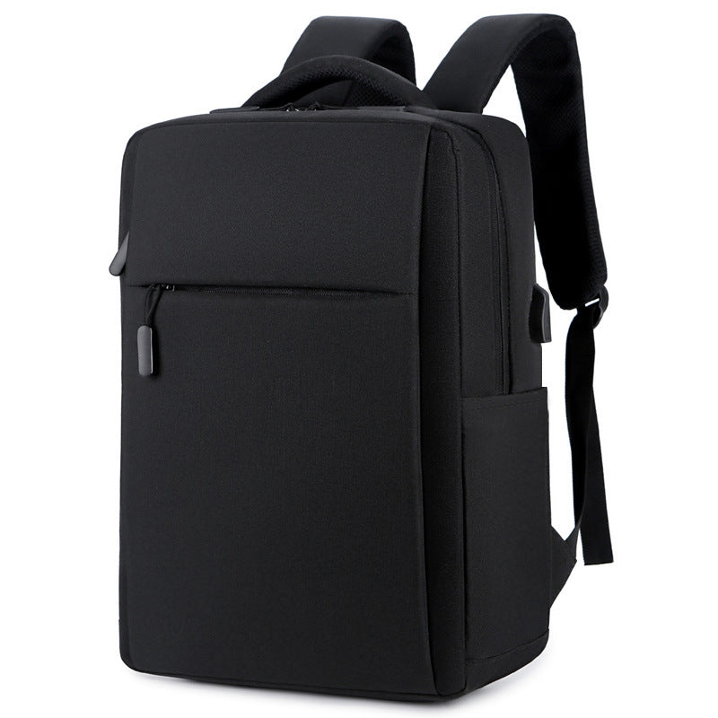 New business backpack men's multi-functional backpack simple large-capacity backpack computer bag schoolbag plus logo bag