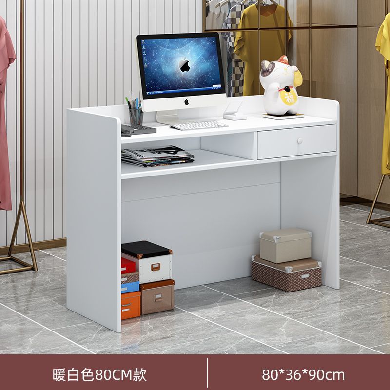 Bar counter, cashier counter, small casual modern convenience store, milk tea shop, reception desk, hair salon, clothing store counter, front desk