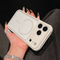 Macaron frosted magnetic phone case for xiaomi 17, apple 16, drop-proof huawei mate 80 protective cover
