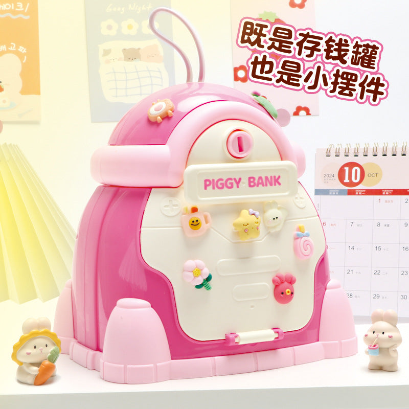 【half price clearance】large creative space rocket piggy bank - coin saving bank, gift, children's toy