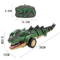 new arrival crocodile car remote control car 2.4g light 360 degree rotate swing tail kids boys remote control toy