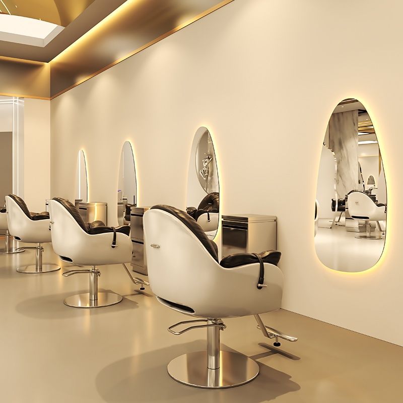 Hairdressing shop mirror table popular perm and dye hanging mirror hair salon special beauty mirror floor-standing hair cutting mirror hair salon special mirror