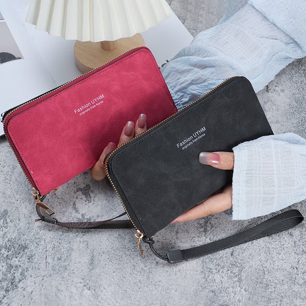 Women's long wallet 2023 new Korean version handbag multi-function card bag mobile phone bag change bag women's wallet