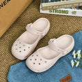 Summernew arrival ballet shoes clogs cut out nurse shoes women's sandals flat heel soft bottom breathable beach two-wear slippers