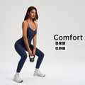 Women's yoga tank top with built-in bra pads, shockproof, high-stretch activewear for fitness, running, and training - camisole style (yg-1004)