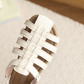 Vancahao  summer new children's casual roman sandals korean style girls' princess closed-toe beach shoes for kids