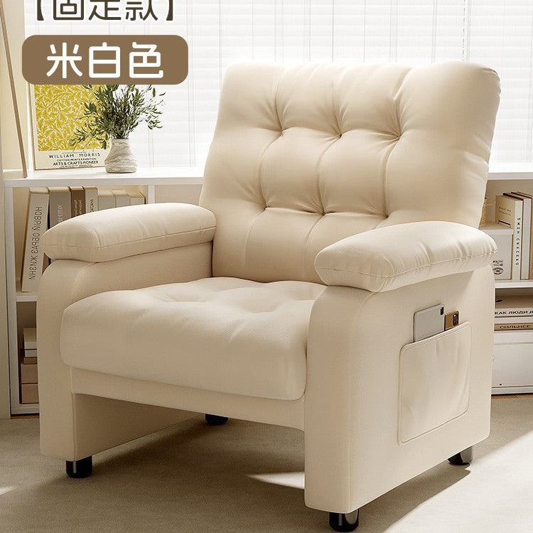 Computer chair Household sedentary single sofa chair Bedroom backrest Office study chair Internet cafe Game e-sports chair