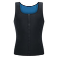European and american export men's sports sweat-inducing shaping tank top - body shaper, tight-fitting men's fitness vest