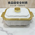 New food warmer new arrivalexport large capacity knob type insulated lunch box 5l-6l insulated tableware 2pcs