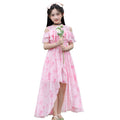 Girls' summer dress new arrivals: stylish princess dresses for girls, floral chiffon beach dresses for toddlers and big kids