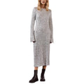 independent station ins fashion cross-border new casual beads street style elegant fashion long sleevesdress