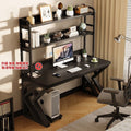 Computer desk home office desk bedroom student desk bookshelf all-in-one with pegboard simple storage study table
