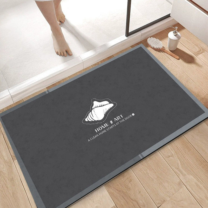 Bathroom floor mat, strong water-absorbent door, non-slip bathroom diatom mud mat, bathroom quick-drying foot mat, toilet carpet