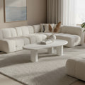 Export modern tea table cashew living room coffee table wabi-sabi style cream style creative simple small apartment coffee table