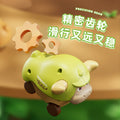 Tiktok hot-selling children's educational & fun toy car - press-and-go cartoon cute pet designs - perfect gift for boys, girls, and kindergarten students
