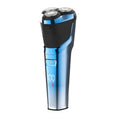 Wholesale 2000mah electric shaver, washable digital display, triple blade head, usb quick charge, smart men's razor