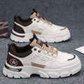 Men's shoes 2026 new spring thick-soled martin boots men's work shoes men's anti-slip athletic casual sneakers