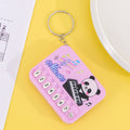 Mini pocket piano kids electronic keyboard - playable, light-up, creative, high-value keychain charm toy