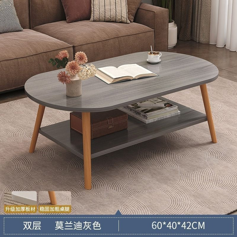 Coffee table modern casual rental house balcony low table living room small tea table hotel apartment bedroom sofa side table