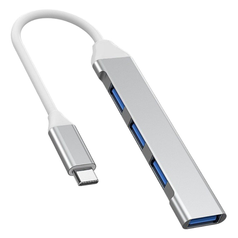 Usb 3.0 splitter, type-c external 1-to-4 car, mobile phone, laptop cross-border hub expansion dock