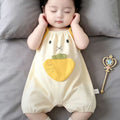 Newborn & infant summer sleeveless romper - cute & stylish baby jumpsuit for lounging & outings