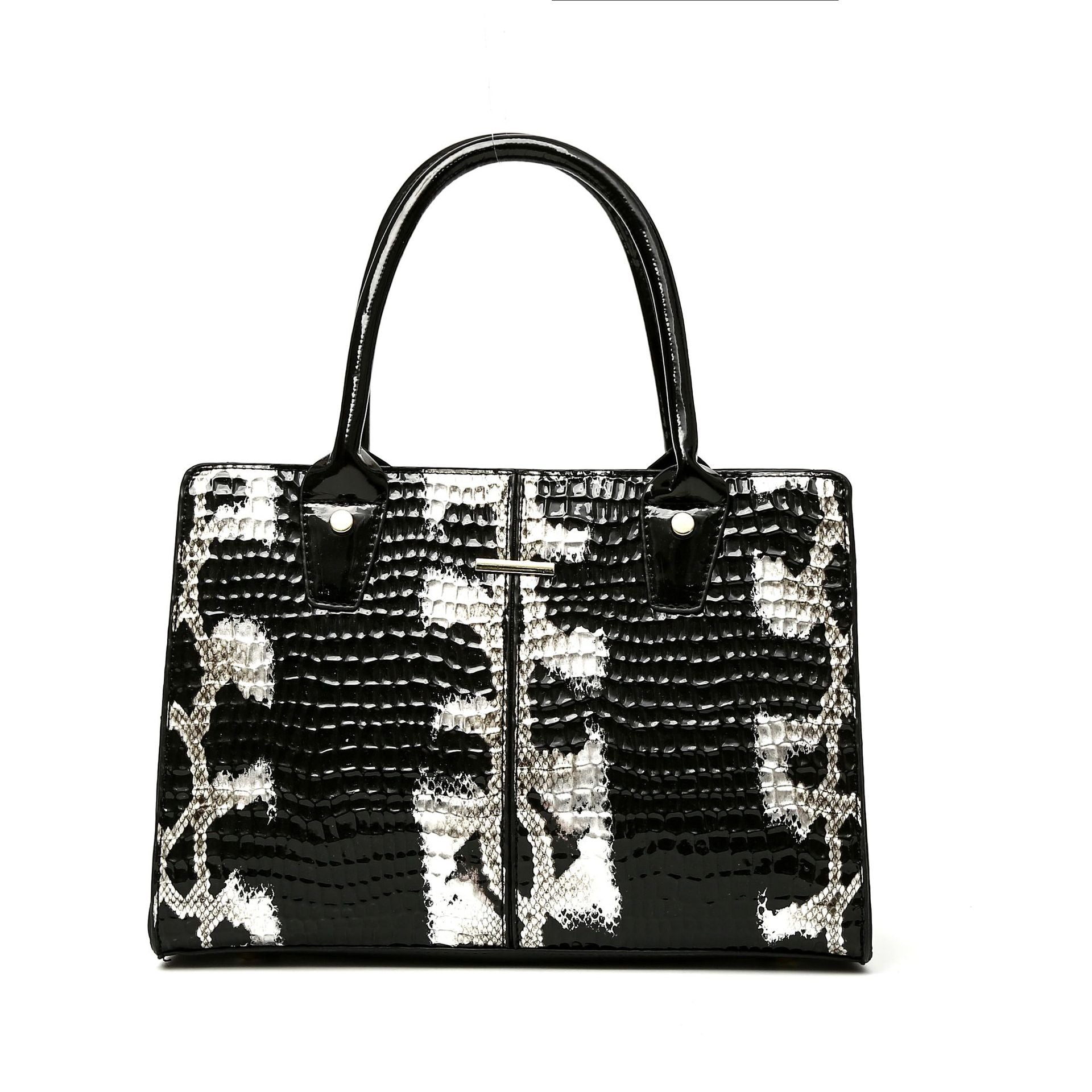 Retro snake pattern large capacity tote bag female mother bag 2024 summer new women's bag shoulder bag handbag female bag