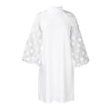 D3203 cross-border fashion women's dress - european & american  style, african-inspired, loose fit, mesh panel, export quality